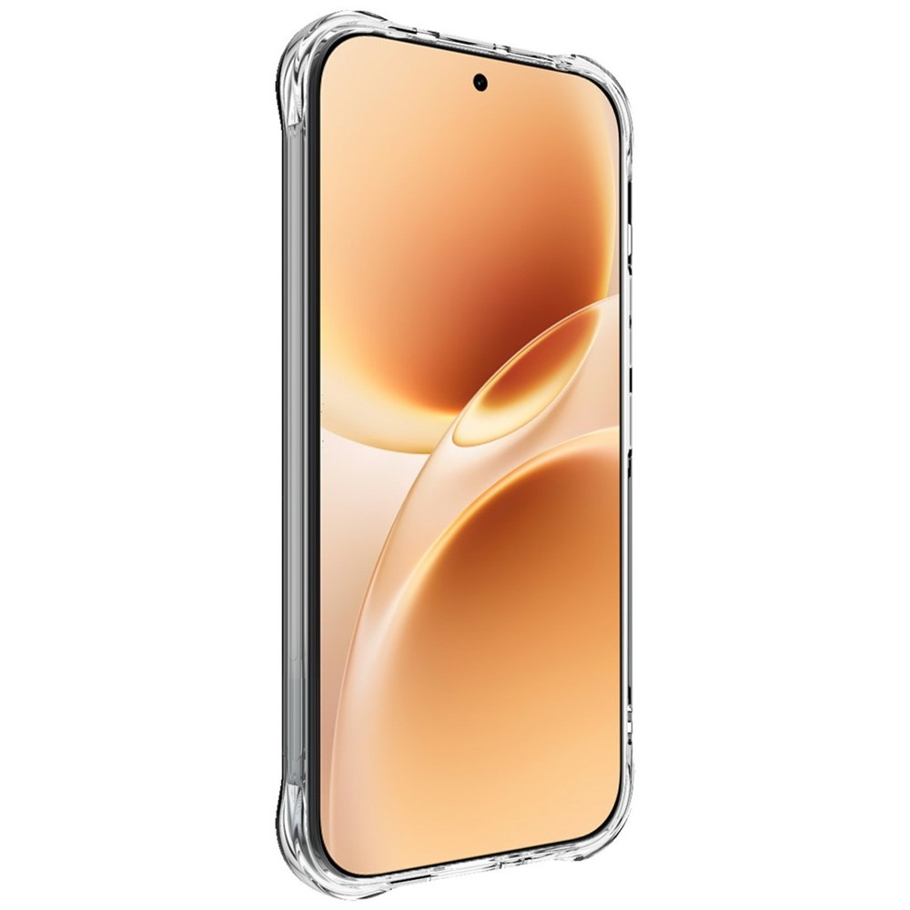 IMK átlátszó zselés tok megerősített sarkokkal a Vivo V70 5G készülékhez
