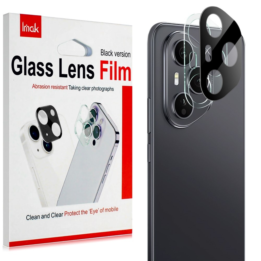 IMK kamera lencse üveg a Honor 400 Pro-hoz - fekete