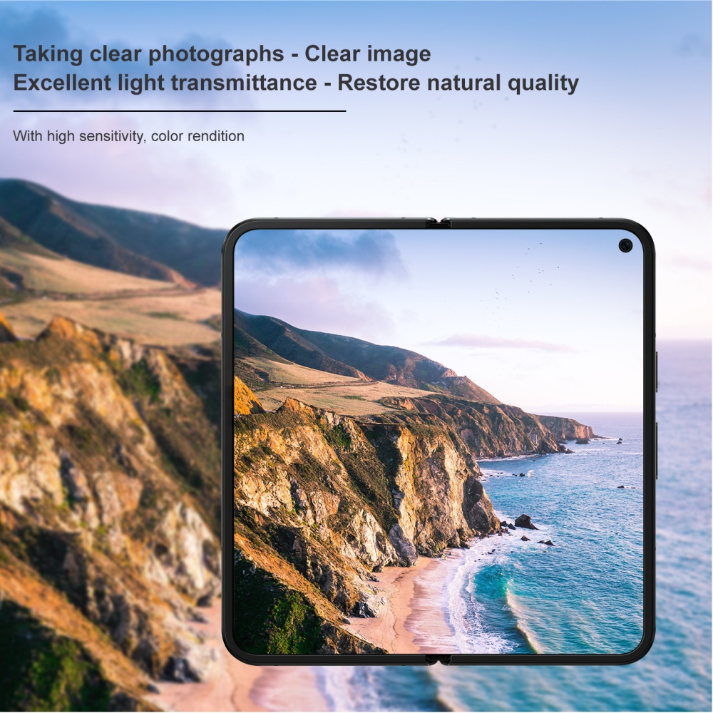 IMK üveg lencse a Google Pixel 11 Pro Fold okostelefonhoz – fekete