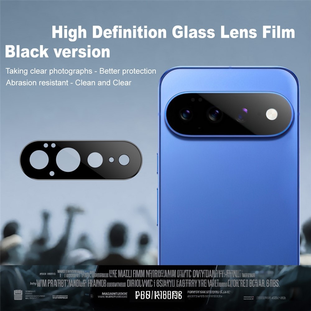 IMK üveg lencse a Google Pixel 11 Pro XL okostelefonhoz – fekete