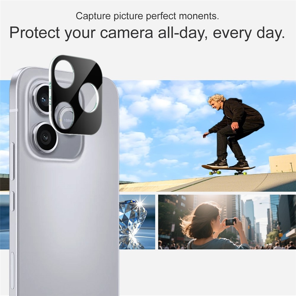 IMK kamera lencse üveg a Honor 600 Lite 5G készülékhez - fekete