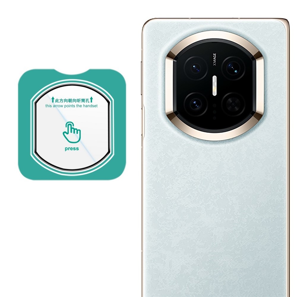IMK üveg fényképezőgép-lencse a Huawei Mate X7 okostelefonhoz, rögzítőkerettel