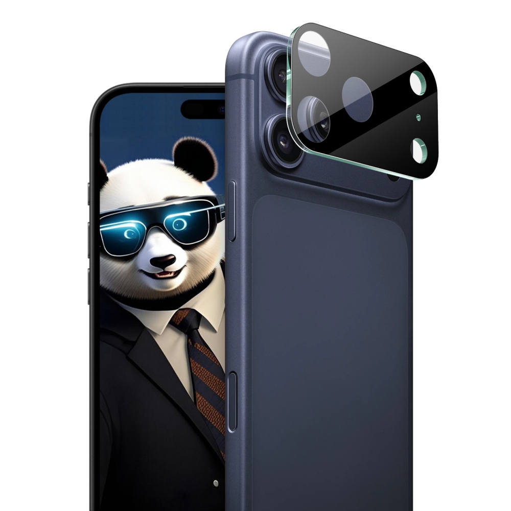 IMK üveg kameraobjektív az iPhone 18 Pro Max mobilhoz – fekete