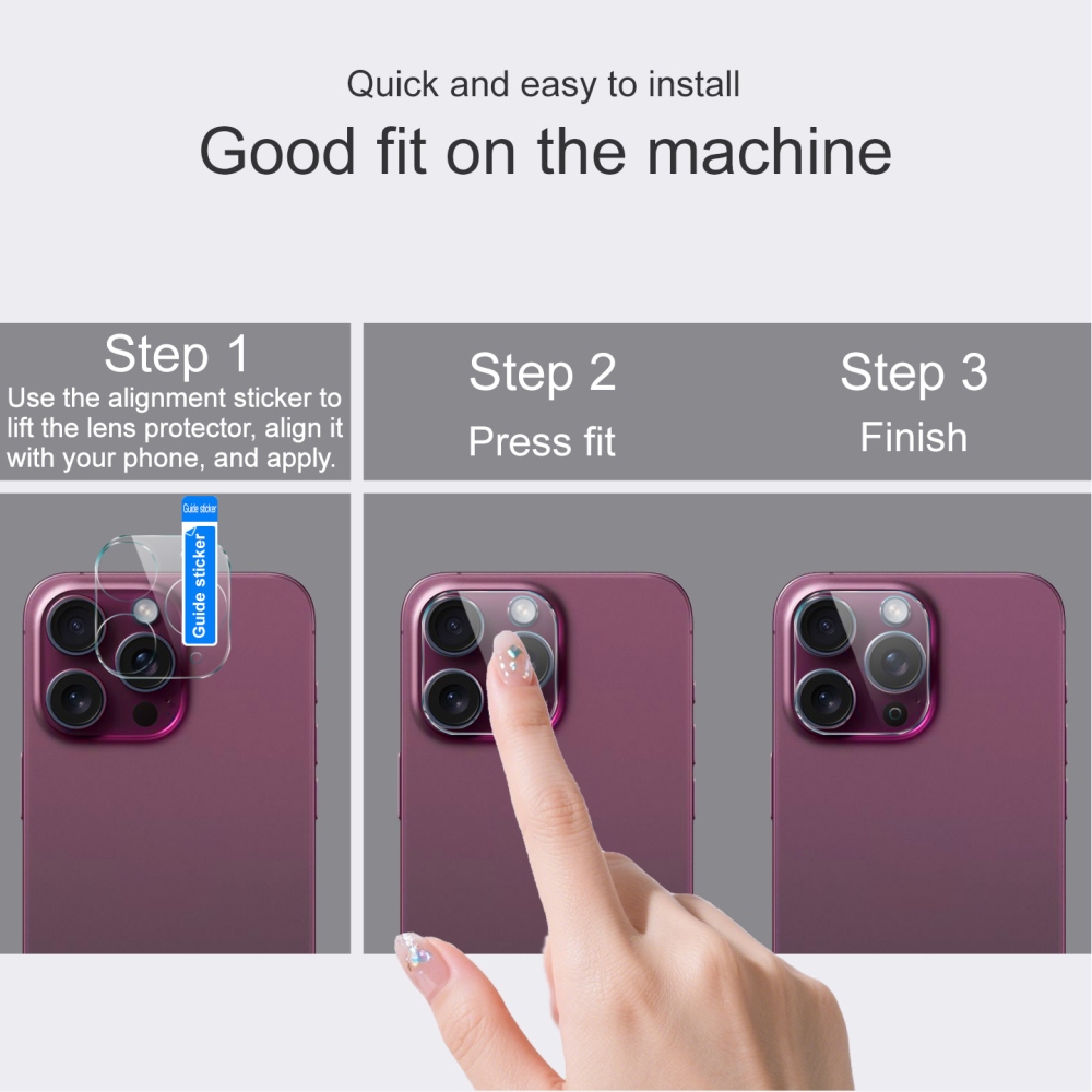 IMK üveg lencse az iPhone 18 Pro Max mobiltelefonhoz