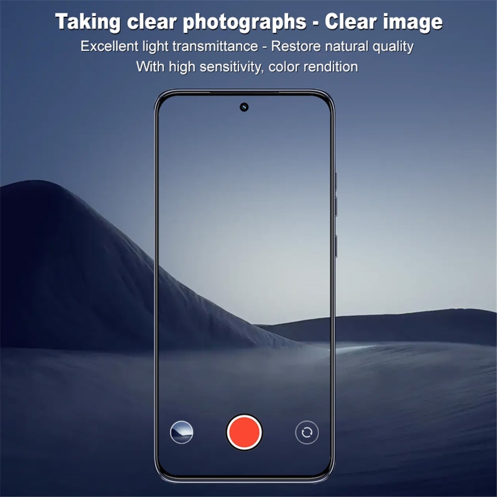 IMK kamera lencseüveg a Motorola Edge 50 Neo 5G készülékhez - fekete