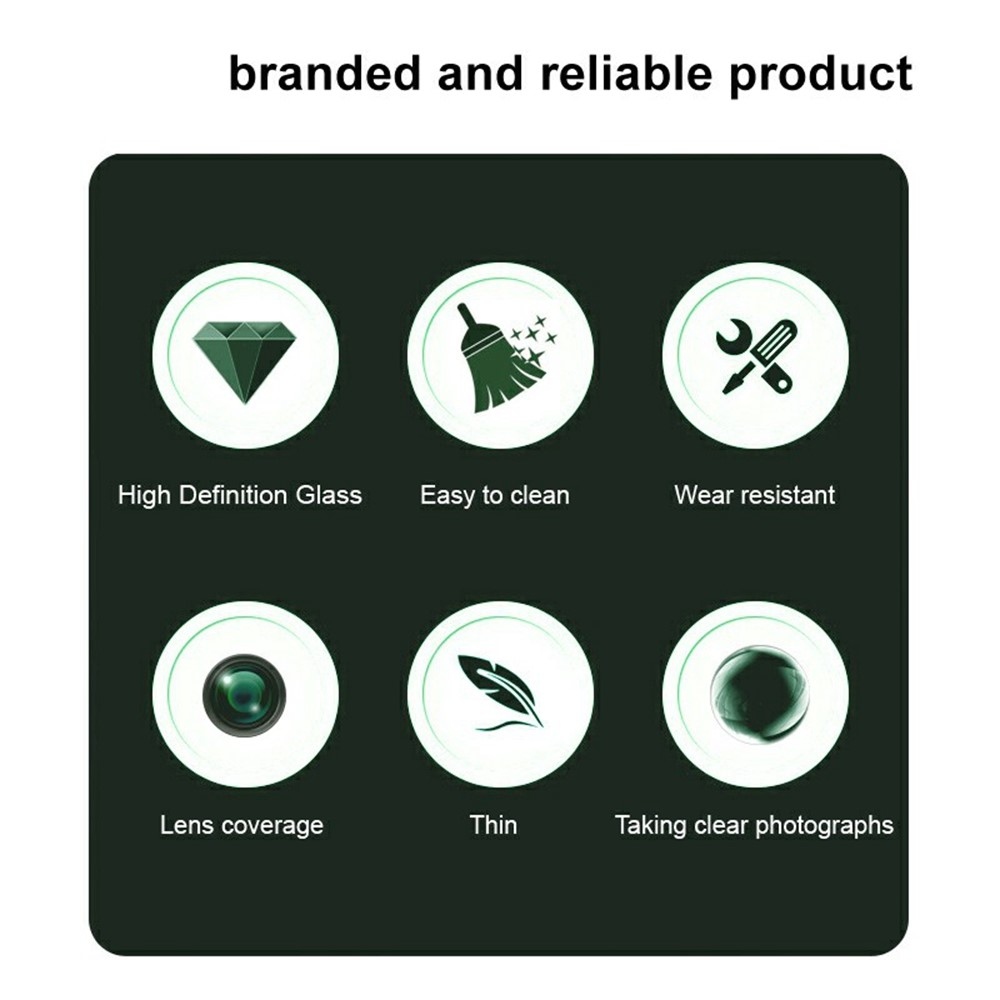 IMK kamera lencse üveg OnePlus 13-hoz, applikációs kerettel - fekete