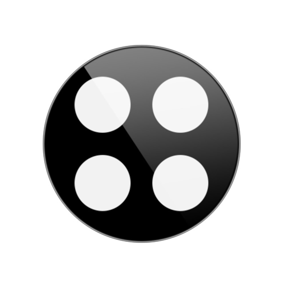 IMK kamera lencse üveg OnePlus 13R 5G kamerához, applikációs kerettel - fekete