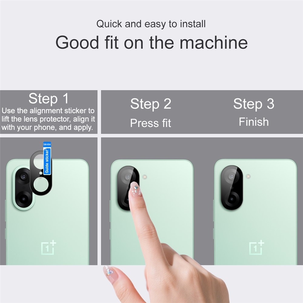 IMK kameraüveg a OnePlus Nord CE5 5G kamerához - fekete