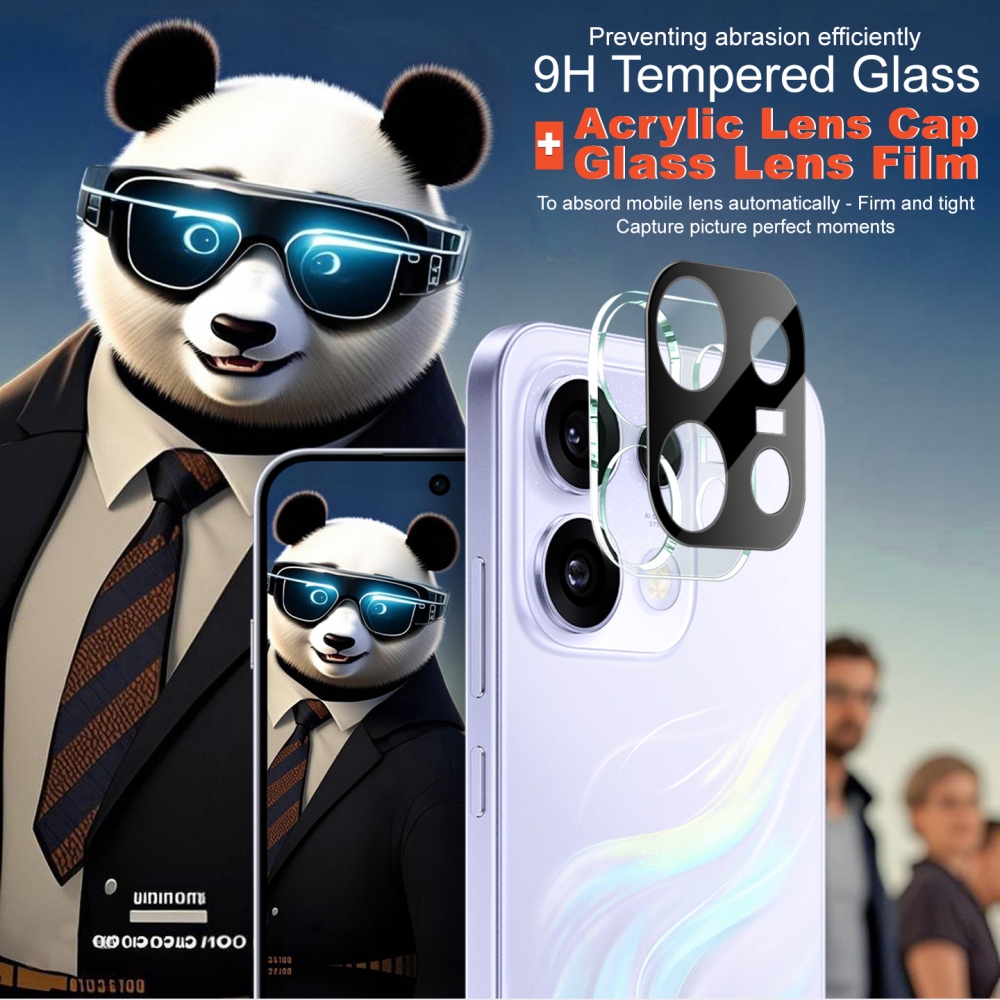 IMK üveg lencse az Oppo Reno 16 FS 5G okostelefonhoz – fekete