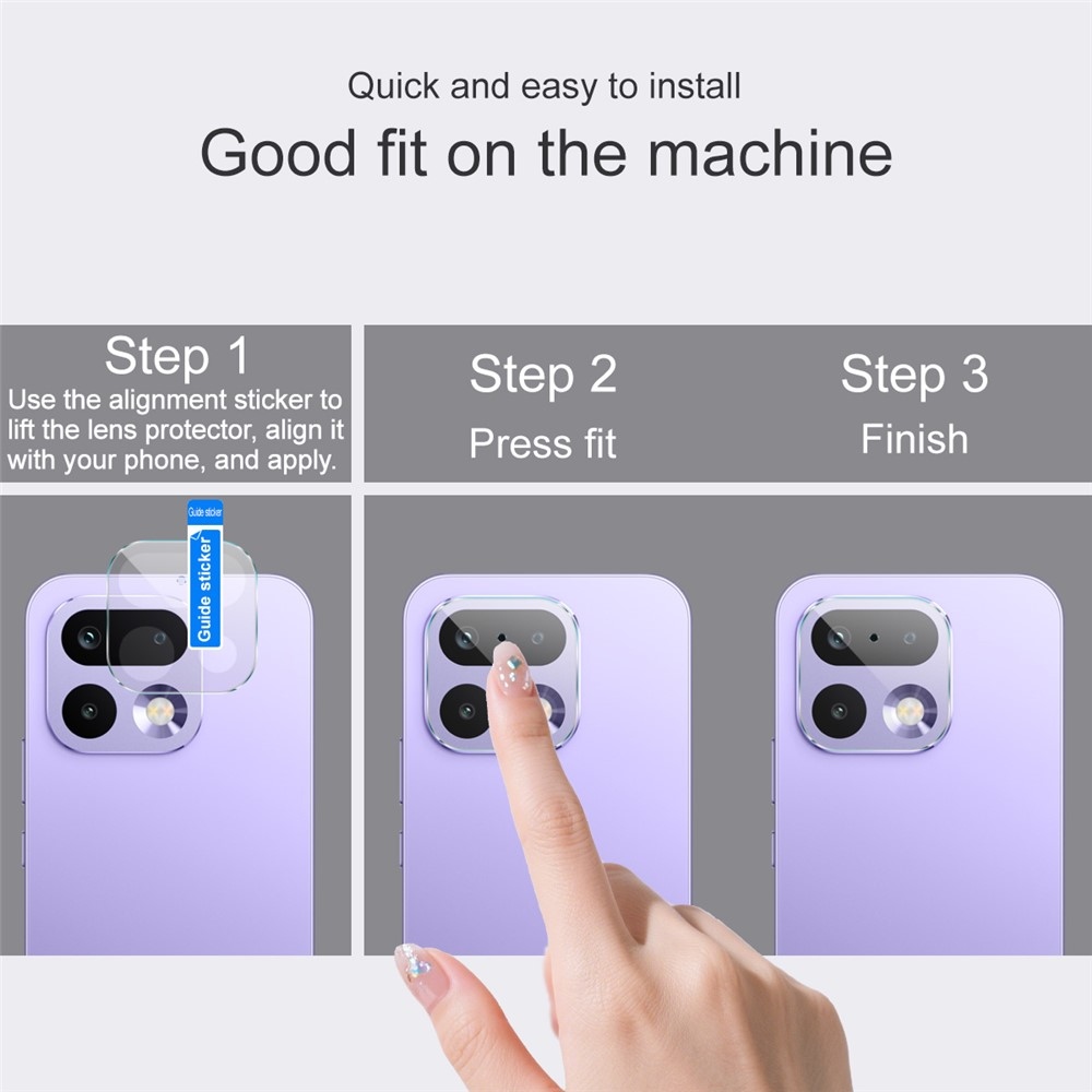IMK kamera lencse üveg a Realme 16 Pro 5G készülékhez