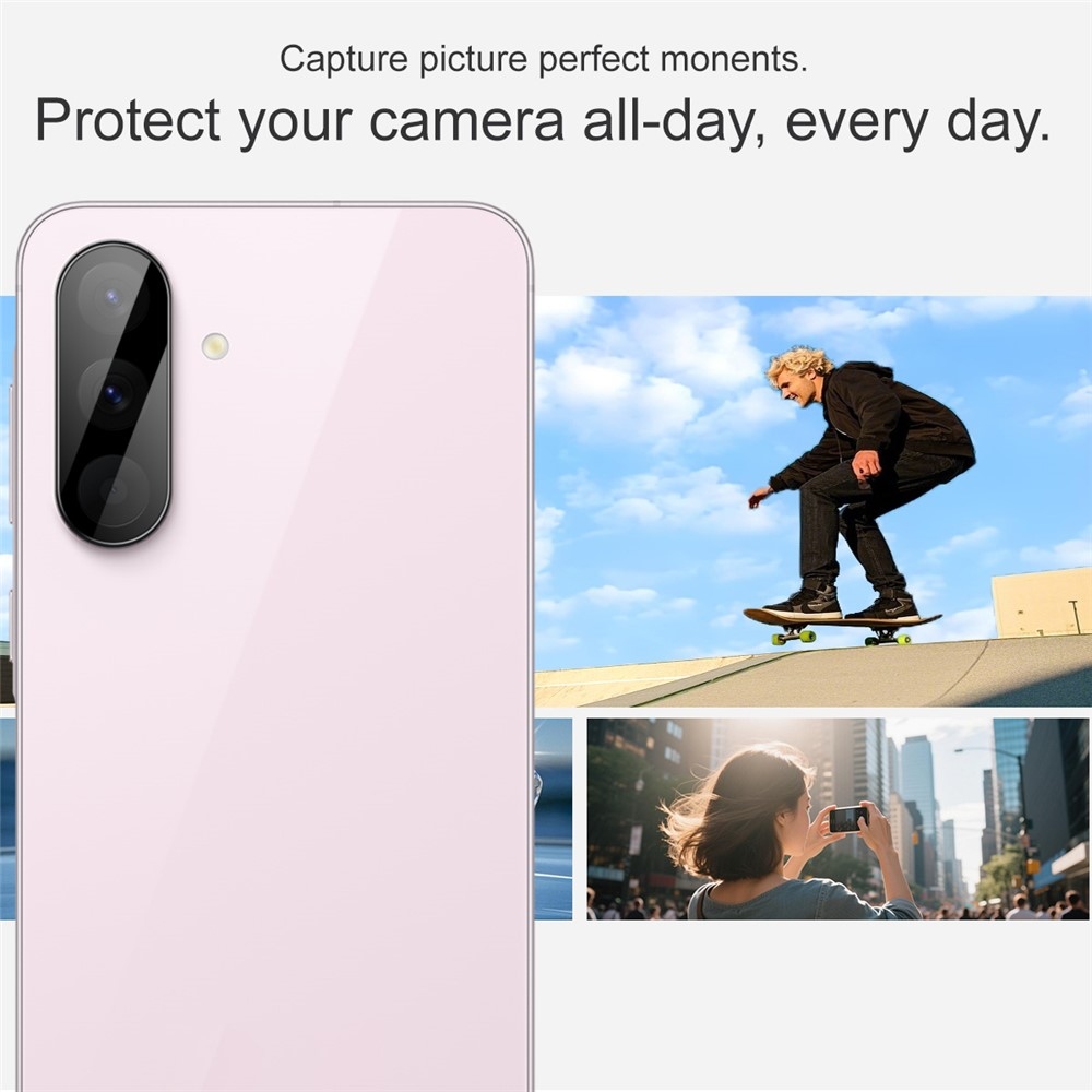 IMK kamera lencse üveg Samsung Galaxy A27-hez - fekete