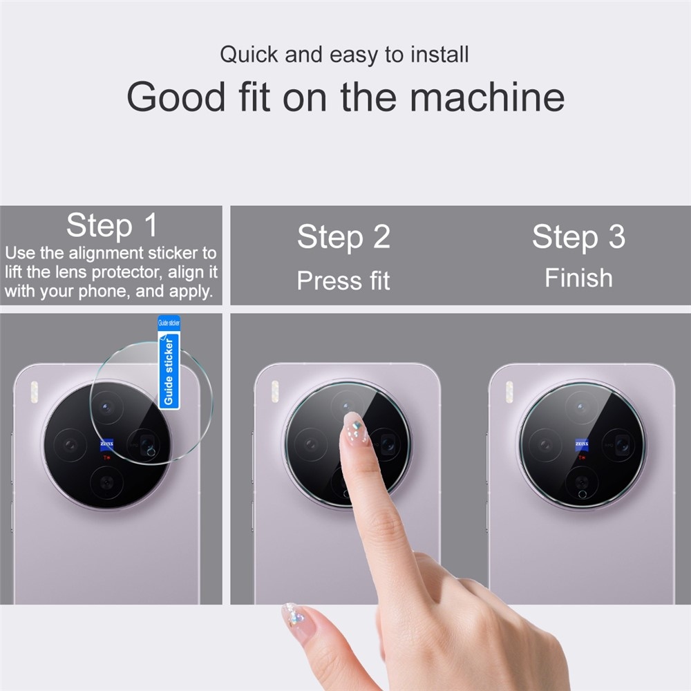 IMK kameralencse üveg Vivo X300 5G telefonhoz