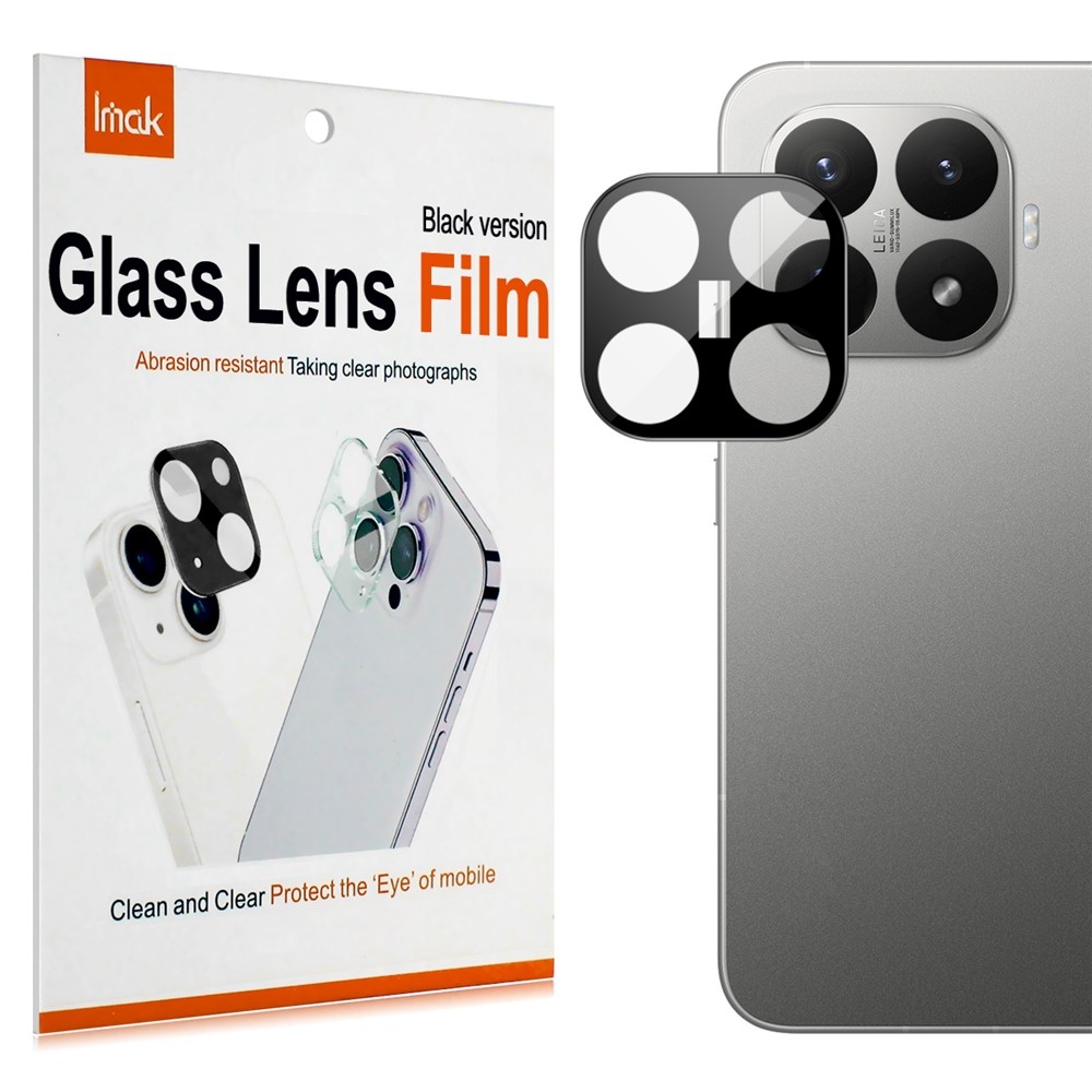IMK kamera lencse üveg Xiaomi 17T-hez - fekete
