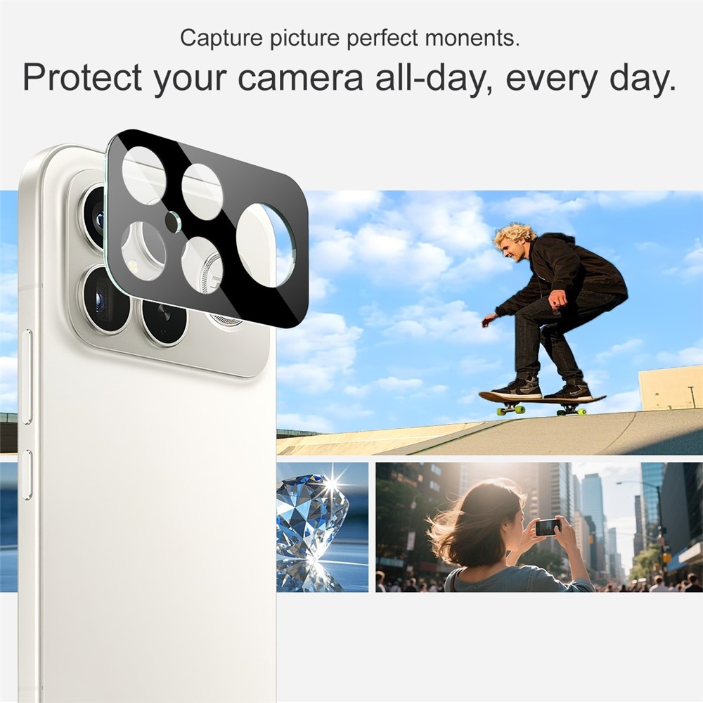 IMK kamera lencse üveg a Xiaomi Poco F8 Ultra 5G kamerához - fekete