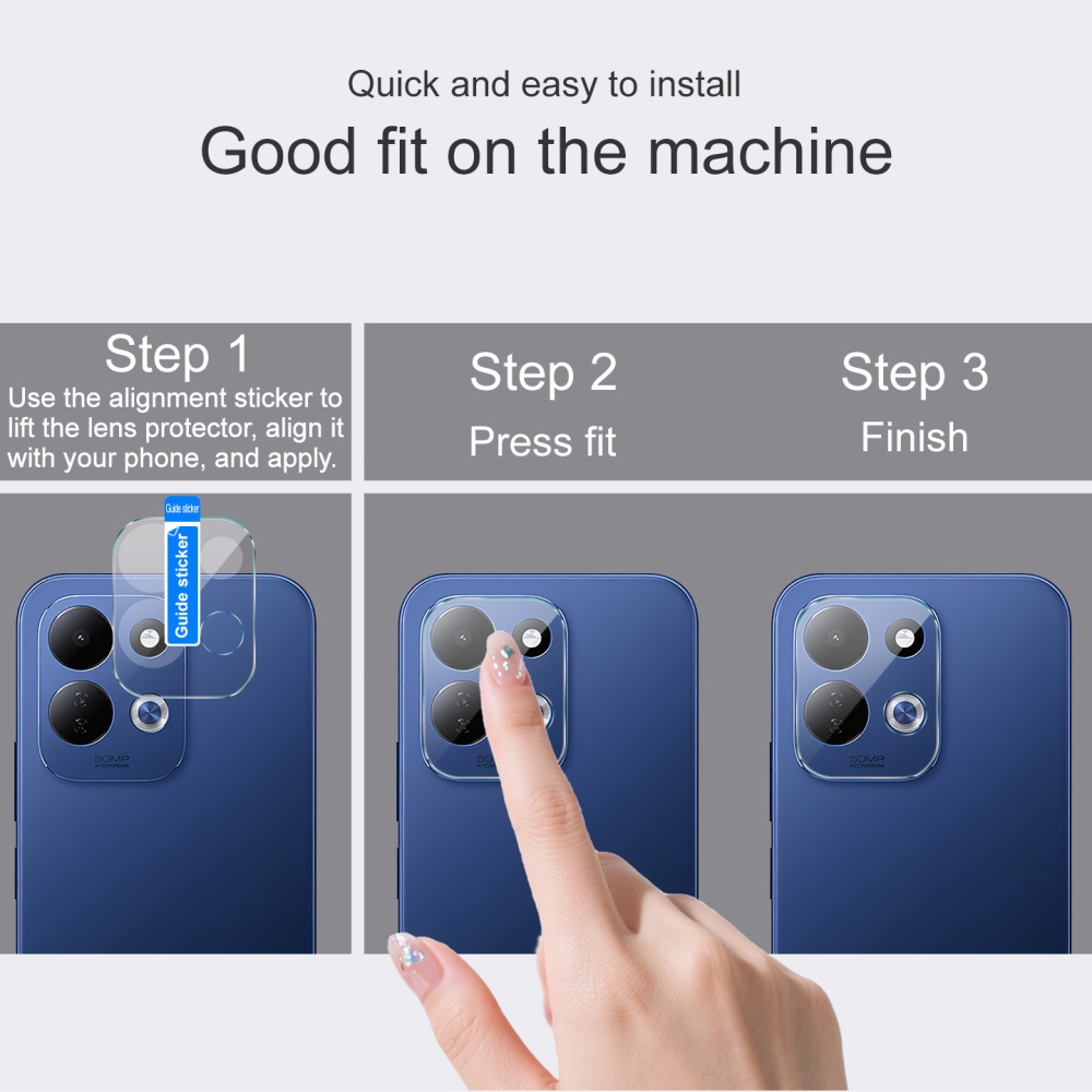 IMK üveg lencse a Xiaomi Redmi 17 4G/5G mobiltelefonhoz