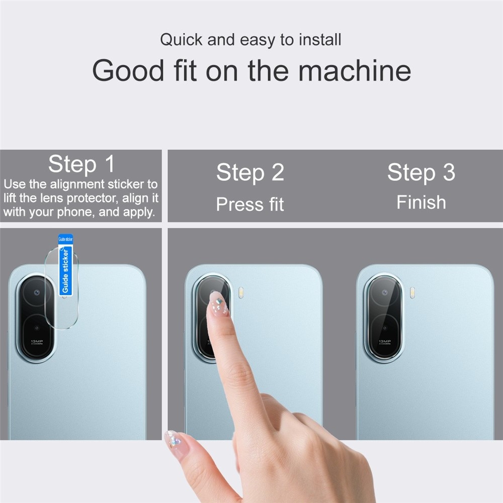 IMK kamera lencse üveg a Xiaomi Redmi A7 Pro kamerán