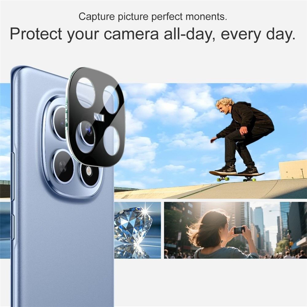 IMK kamera lencse üveg a Xiaomi Redmi Note 15 4G készülékhez - fekete