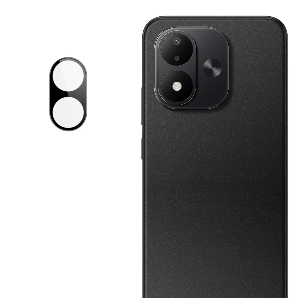 IMK üveg lencse a Xiaomi Redmi Note 17 4G/5G mobiltelefonhoz – fekete