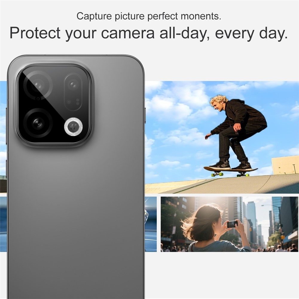 IMK kamera lencse üveg Oppo Find X9 5G - fekete