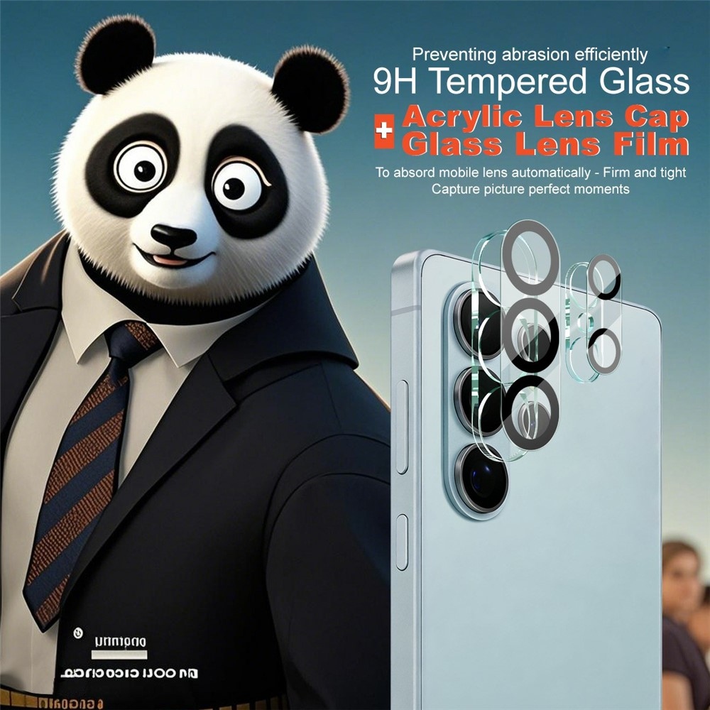 IMK kamera lencse üveg Samsung Galaxy S26 Ultra - fekete gyűrűk