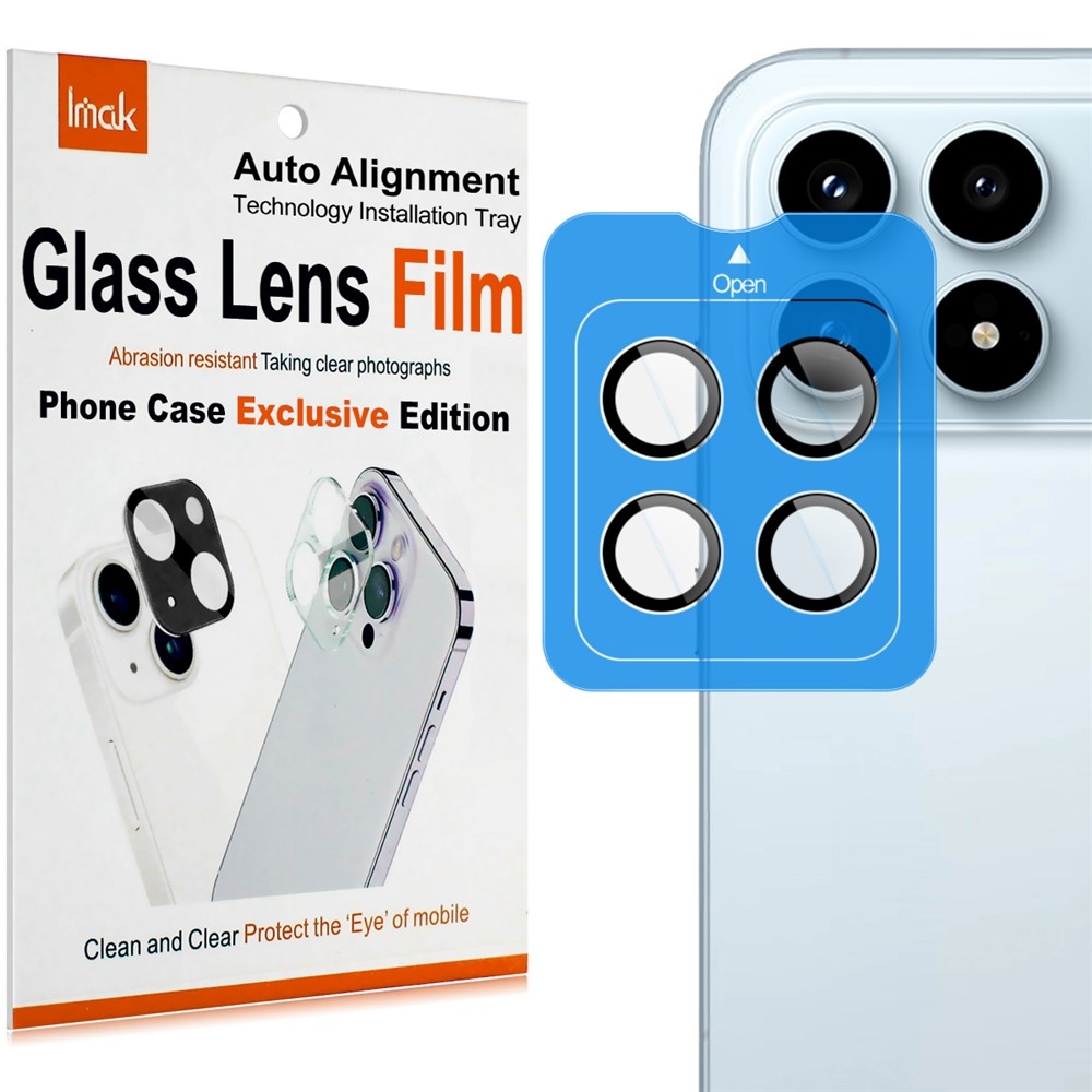 IMK kamera lencse üveg a Xiaomi Poco F8 Pro 5G-n (különálló üveg) alkalmazáskerettel