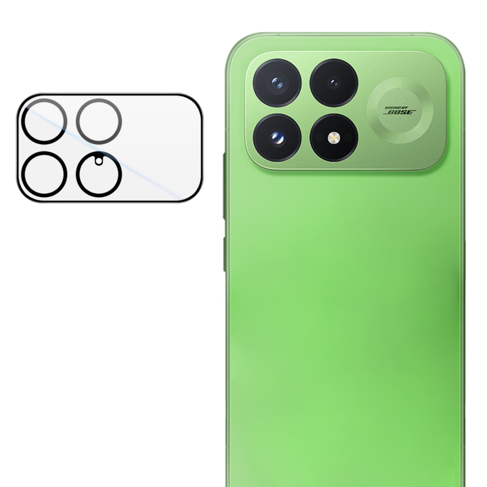 IMK kameraobjektív-üveg a Xiaomi Poco F9 Pro 5G-hez (önálló üvegek) felszerelő kerettel