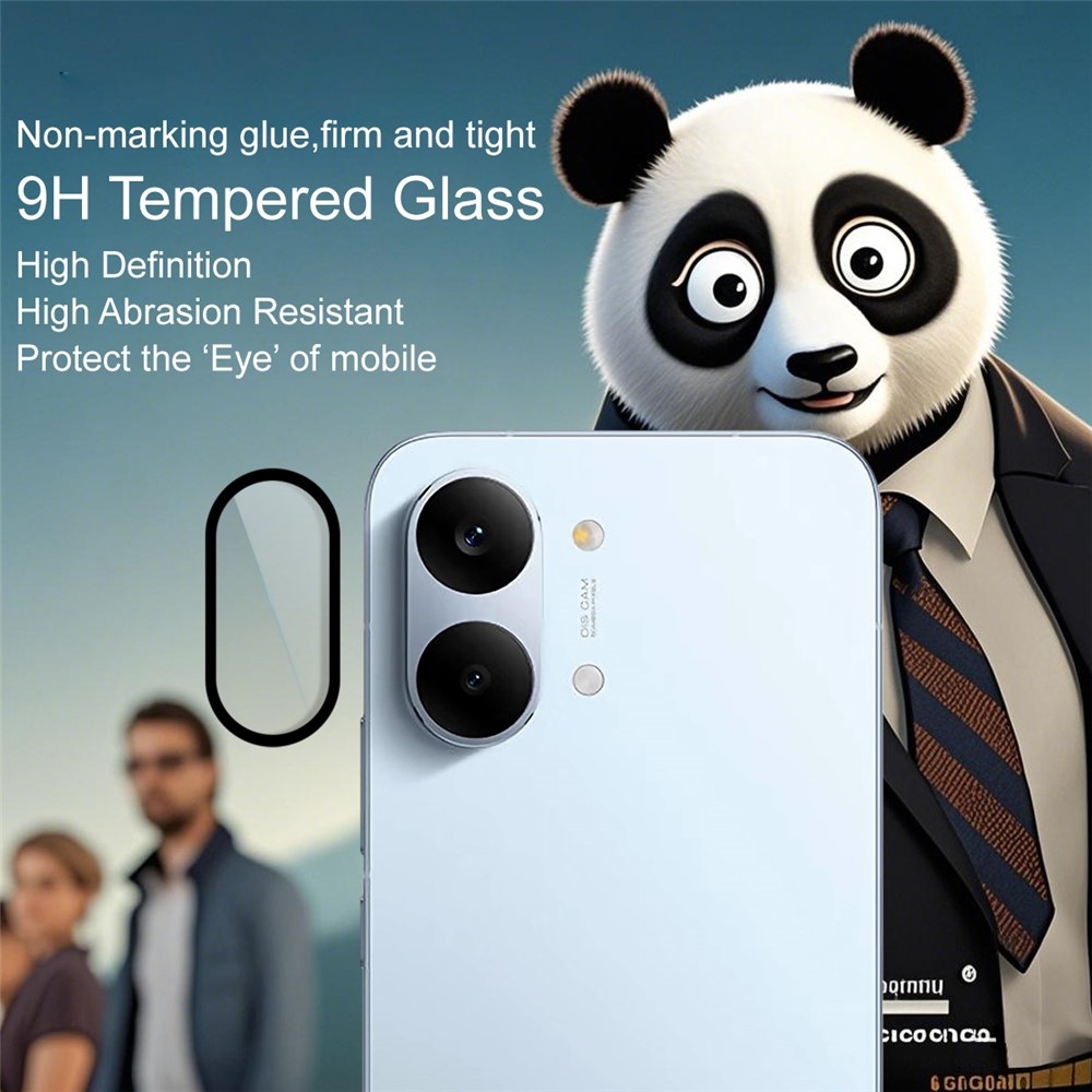 IMK kamera lencse üveg a Xiaomi Poco X8 Pro Max 5G-n (különálló üveg) alkalmazáskerettel