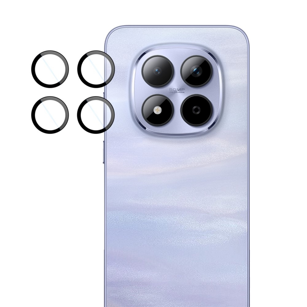 IMK kamera lencse üveg Xiaomi Redmi Note 15 Pro+ 5G/ Note 15 Pro 5G (különálló üveg) alkalmazással keretben