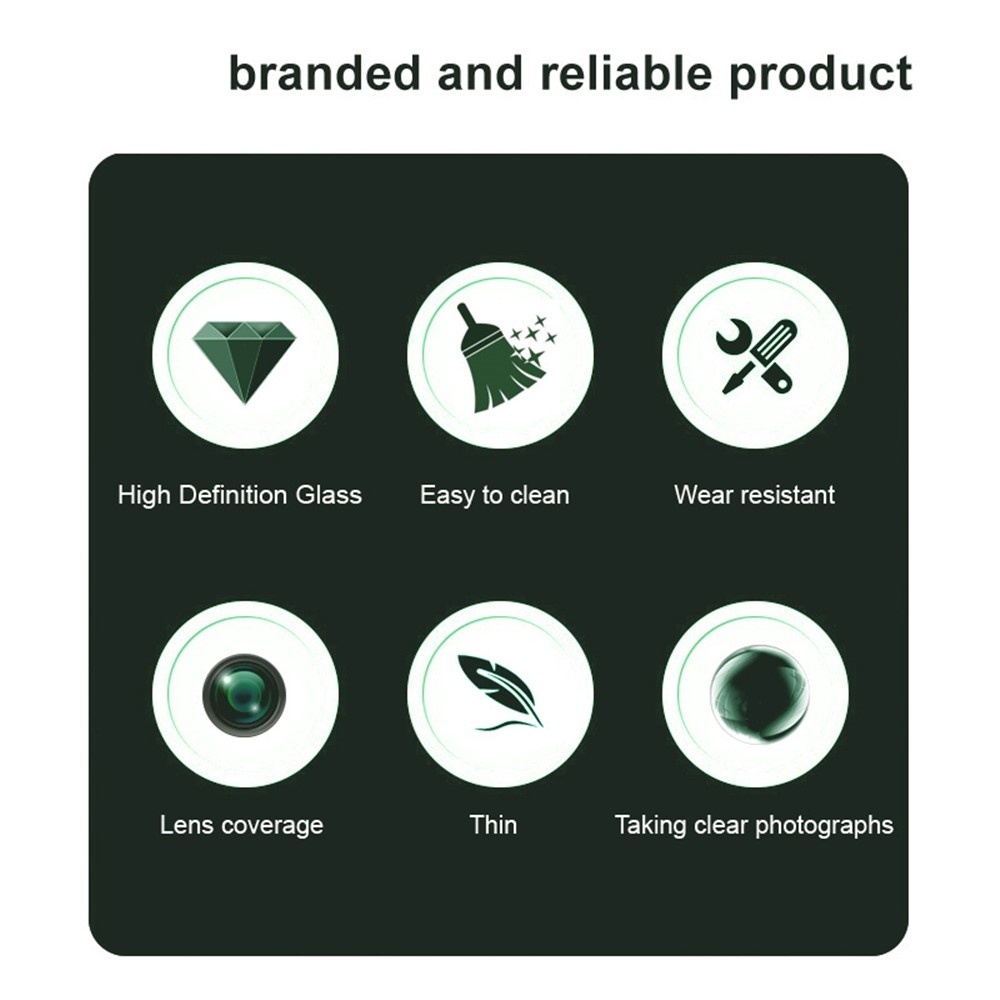 IMK üveglencse a Nothing Phone (3a) Pro készülékre - fekete