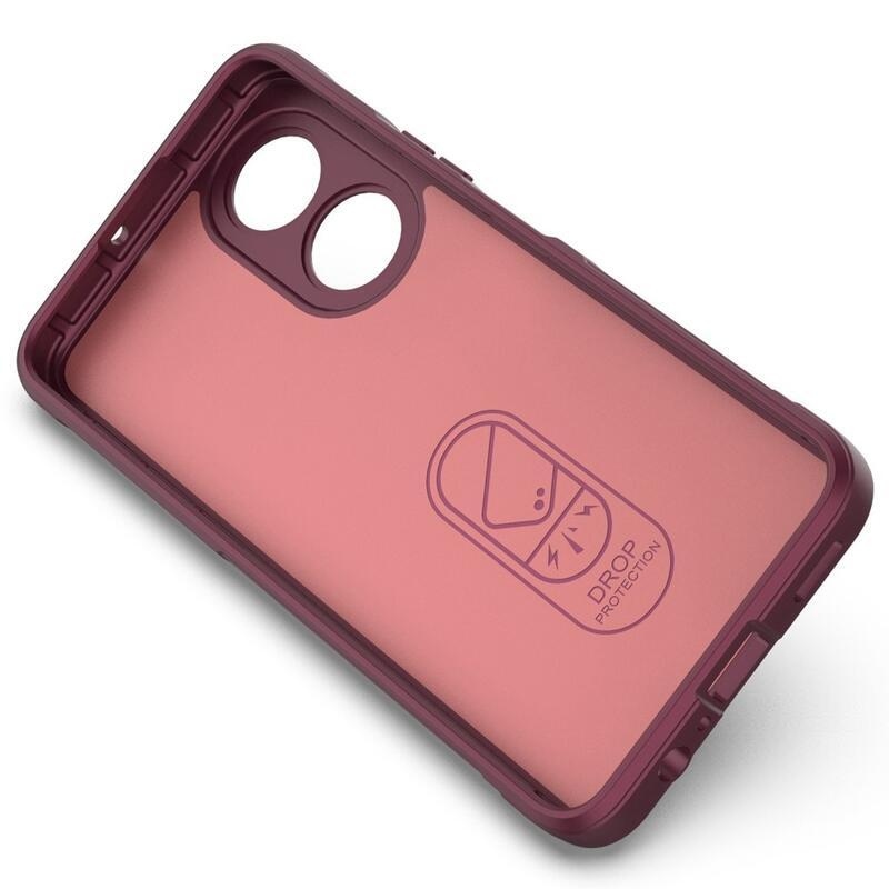 Ütésálló zselés tok a Honor X7-hez - bordó színű