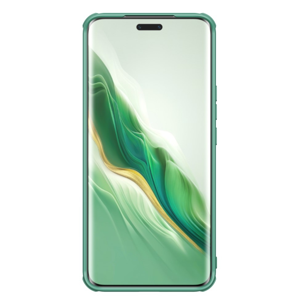 NLK zselés tok kamera objektívvédővel Honor Magic 6 Pro 5G készülékhez - zöld