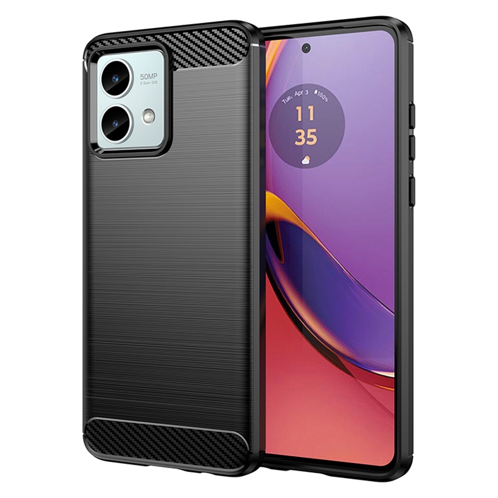 Szénálló zselés tok Motorola Moto G84 5G-hez - fekete