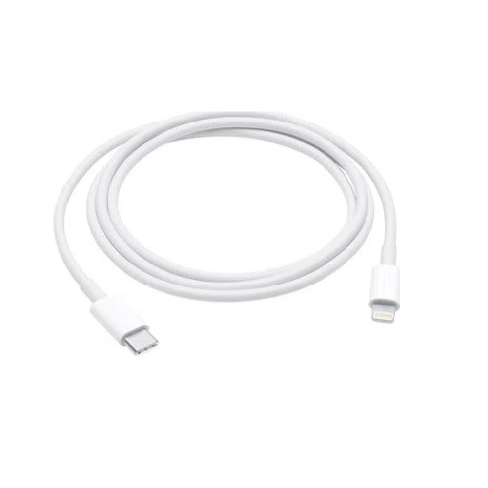 Adatkábel Apple iPhone USB-C/Lightning 1m - fehér