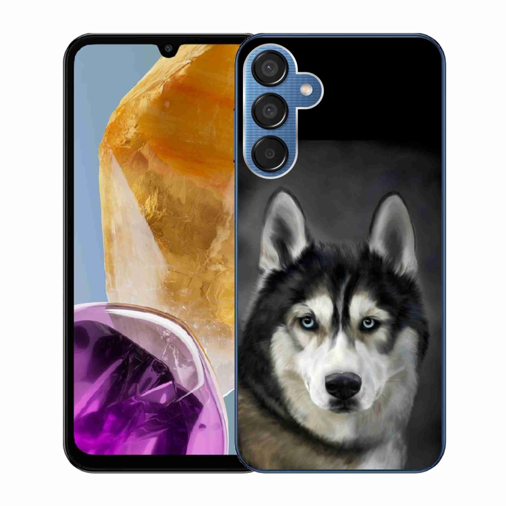Gél tok mmCase a Samsung Galaxy M15 5G készülékhez - husky