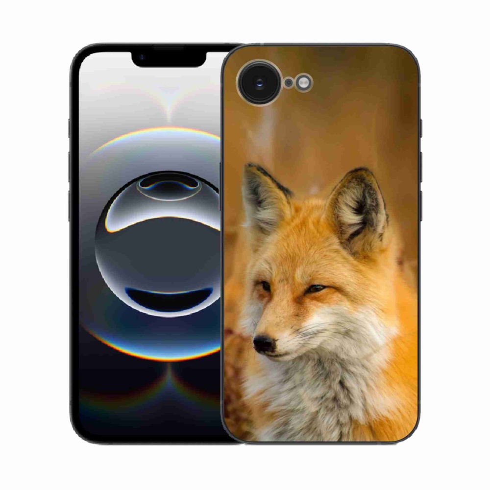 Zselés borítás mmCase iPhone 16e készülékhez - róka