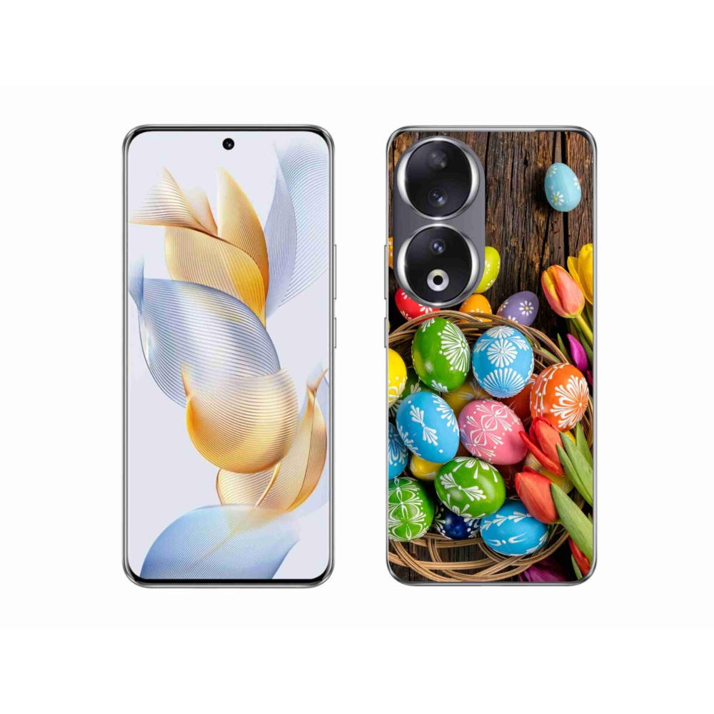 Zselés borítás mmCase a Honor 90-hez - Húsvéti tojás