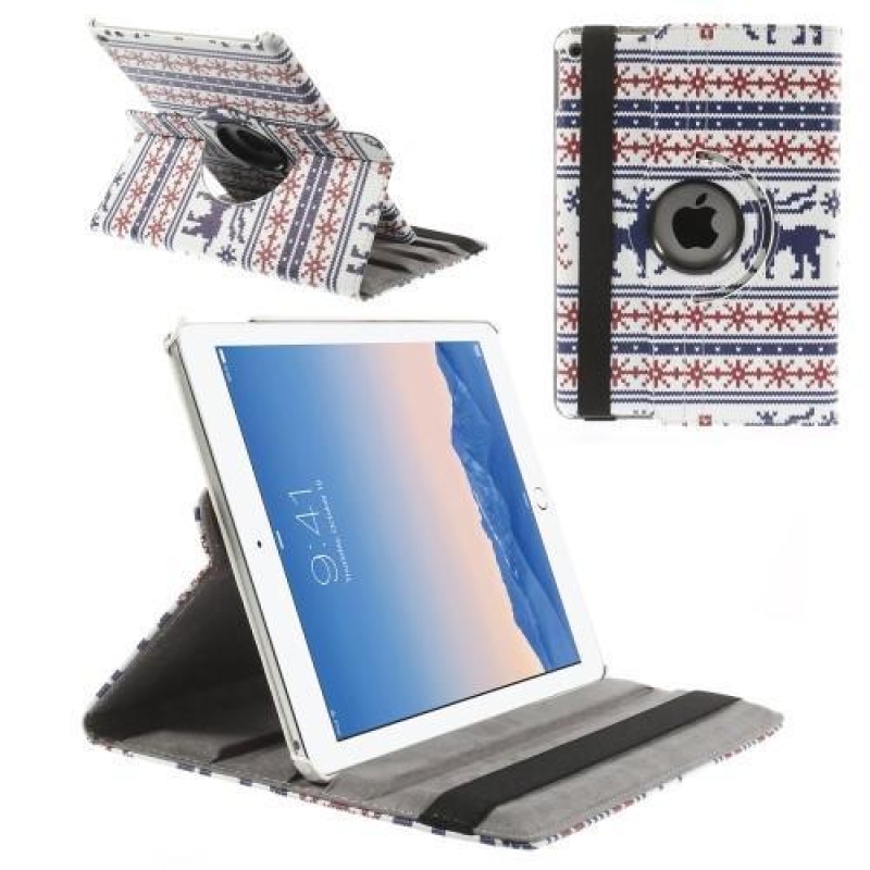 Inspire PU bőr tok iPad Air 2 készülékhez - szarvas