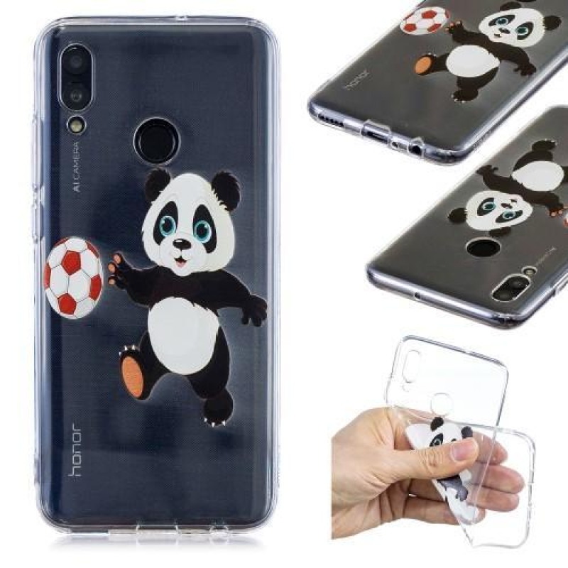 Érdekes gél tok a Honor 10 Lite és a Huawei P Smart (2019) számára - football panda