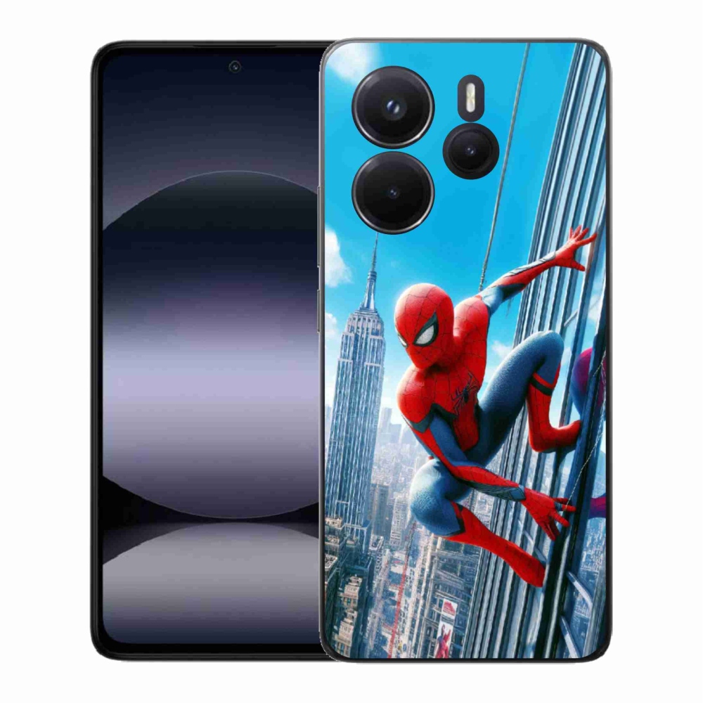 Gél borítás mmCase a Xiaomi Redmi Note 14-hez - spiderman
