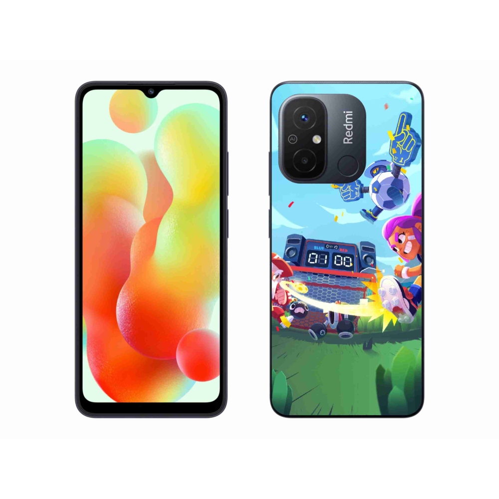 Gél borítás mmCase a Xiaomi Redmi 12C-hez - verekedés csillagok 1