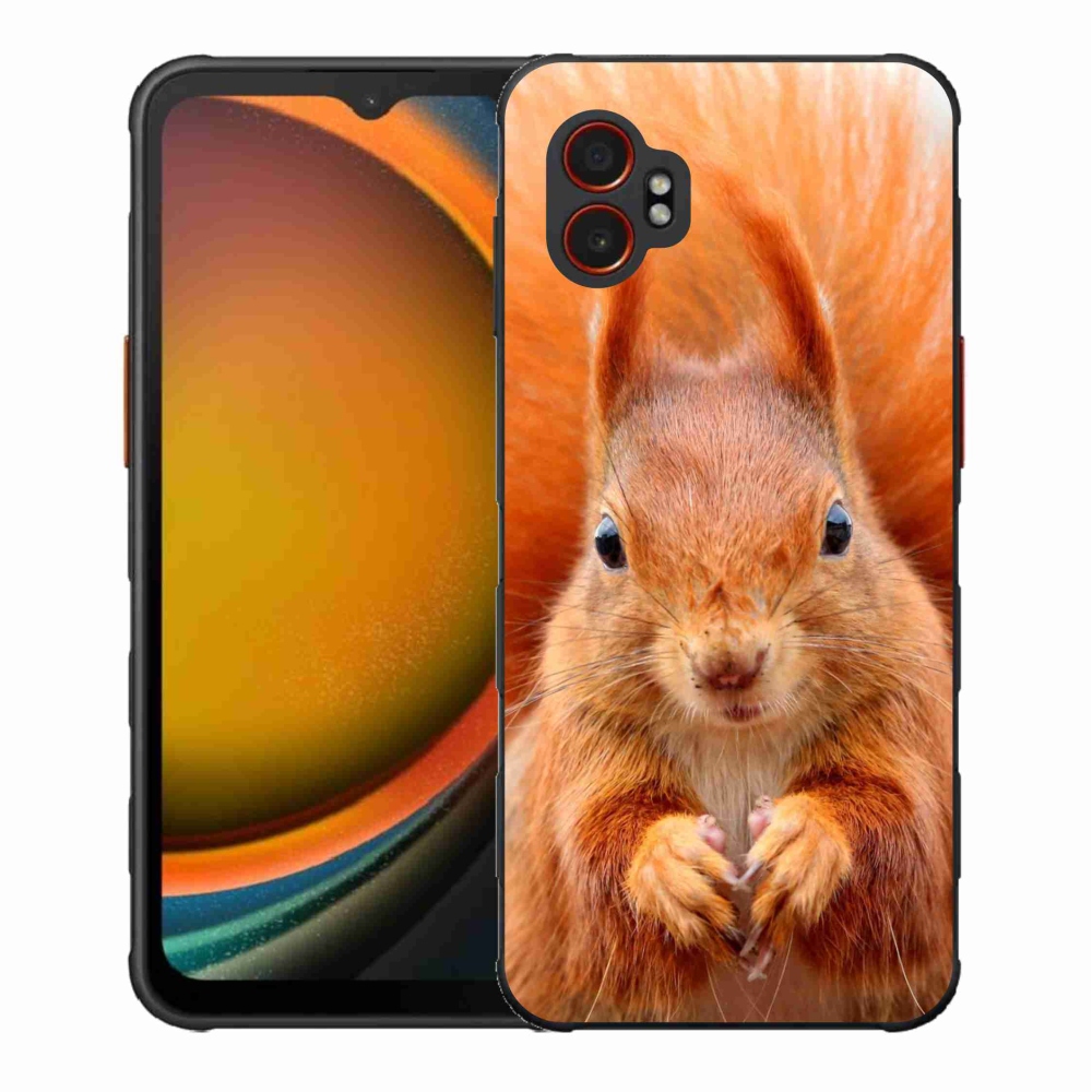 Zselés borítás mmCase Samsung Galaxy Xcover 7 Pro készülékhez - mókus