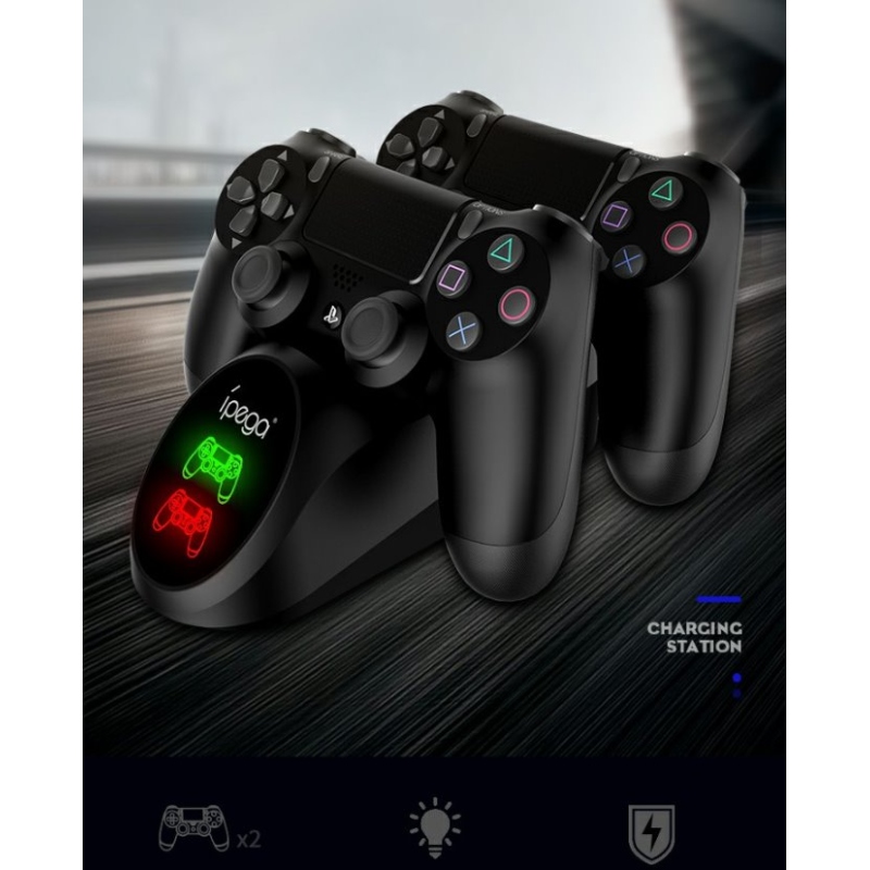 iPega 9180 PS4 Gamepad dupla töltő