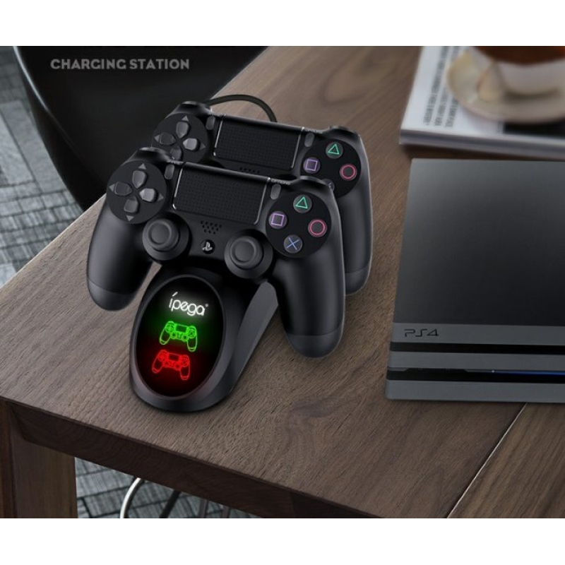 iPega 9180 PS4 Gamepad dupla töltő