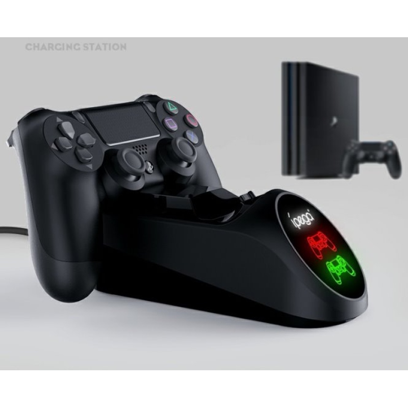 iPega 9180 PS4 Gamepad dupla töltő