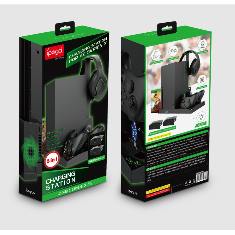 iPega XBX013 Többfunkciós töltőállvány Xboxhoz