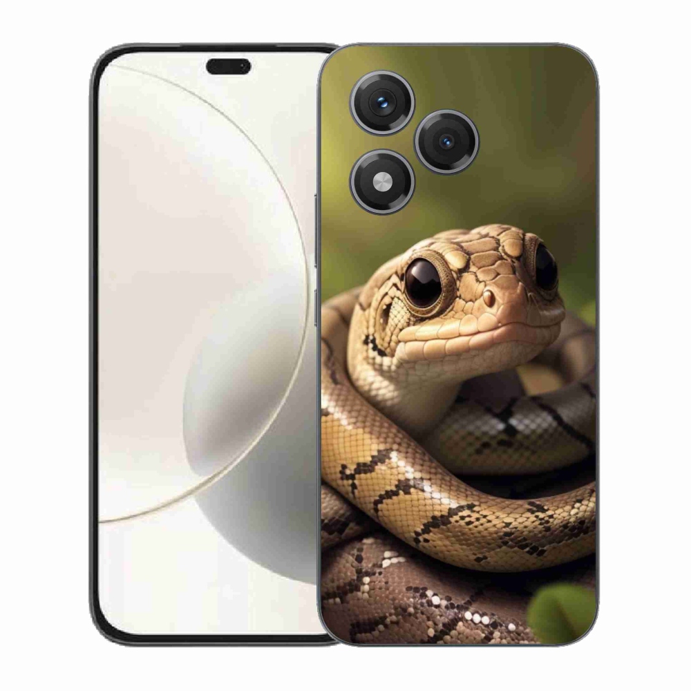 Zselés borítás mmCase a Honor 400 Lite-hoz - kígyó 1