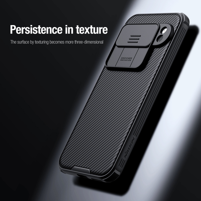 Nillkin CamShield PRO hátlap a Google Pixel 9 Pro-hoz Fekete