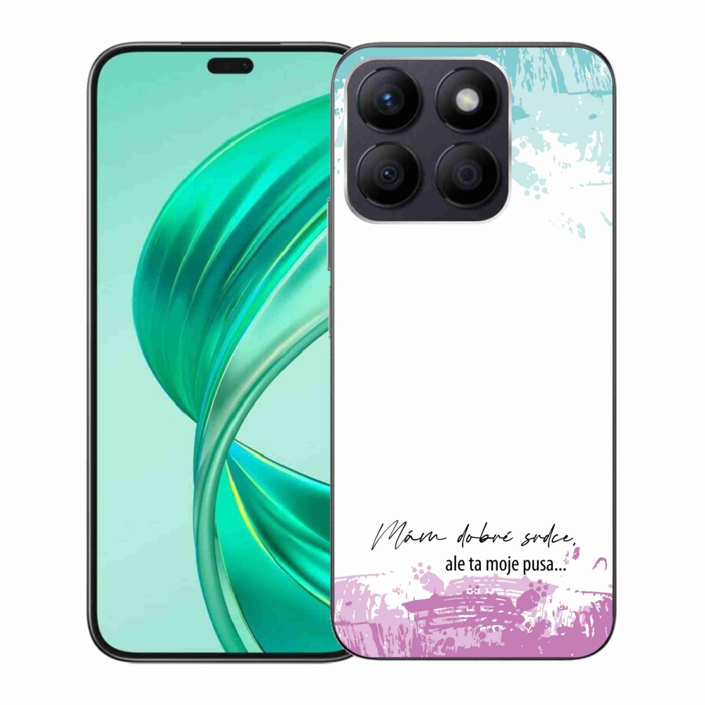 Gél borító mmCase a Honor X8b készülékhez - vicces szöveg 3 fehér háttérrel