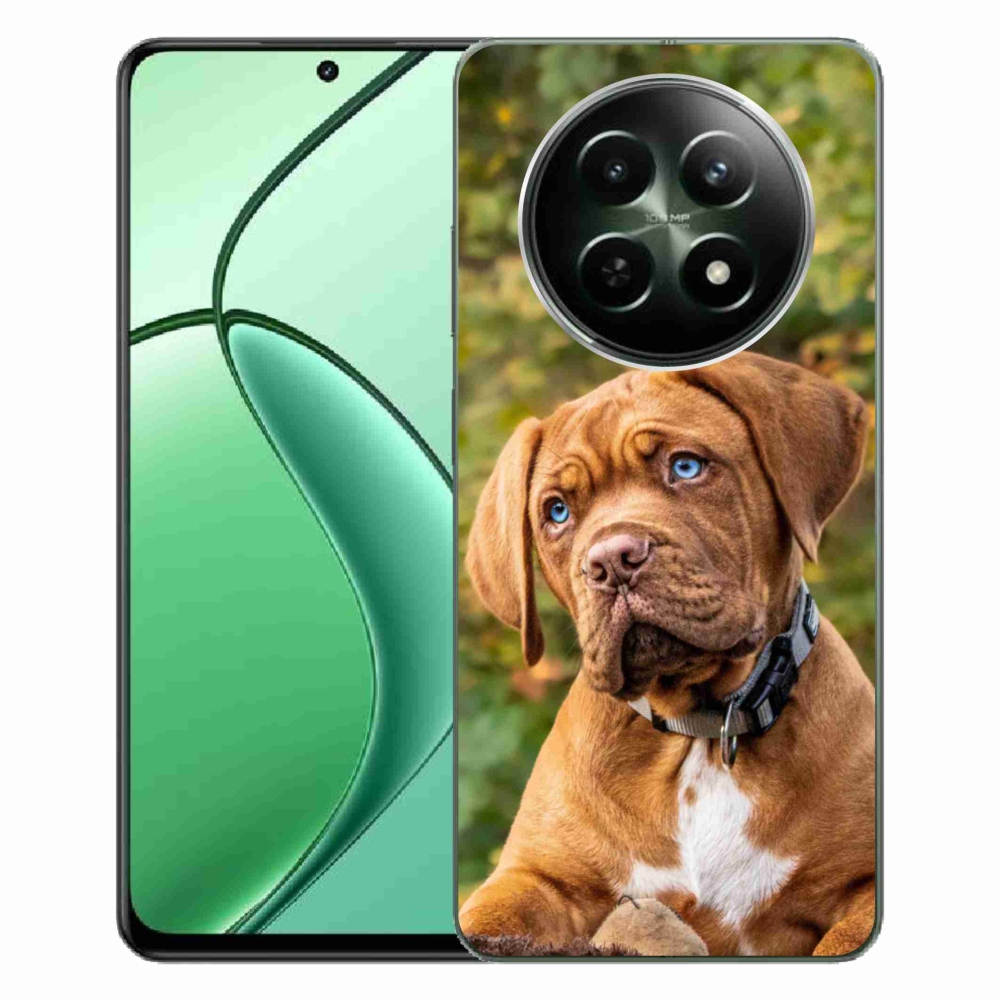 Gél borítás mmCase a Realme 12 5G/12x 5G készülékhez - kölyökkutyakék