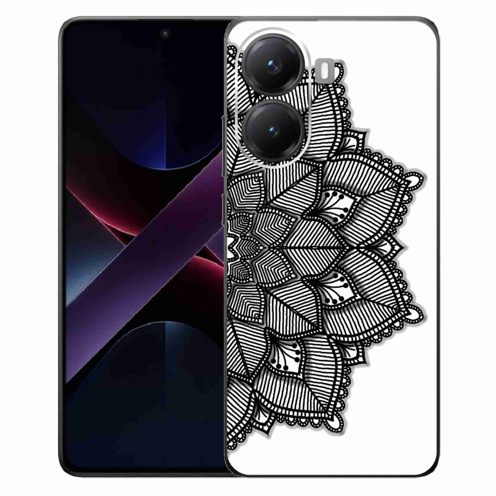 Gél borítás mmCase a Xiaomi Poco X7 Pro 5G számára - mandala